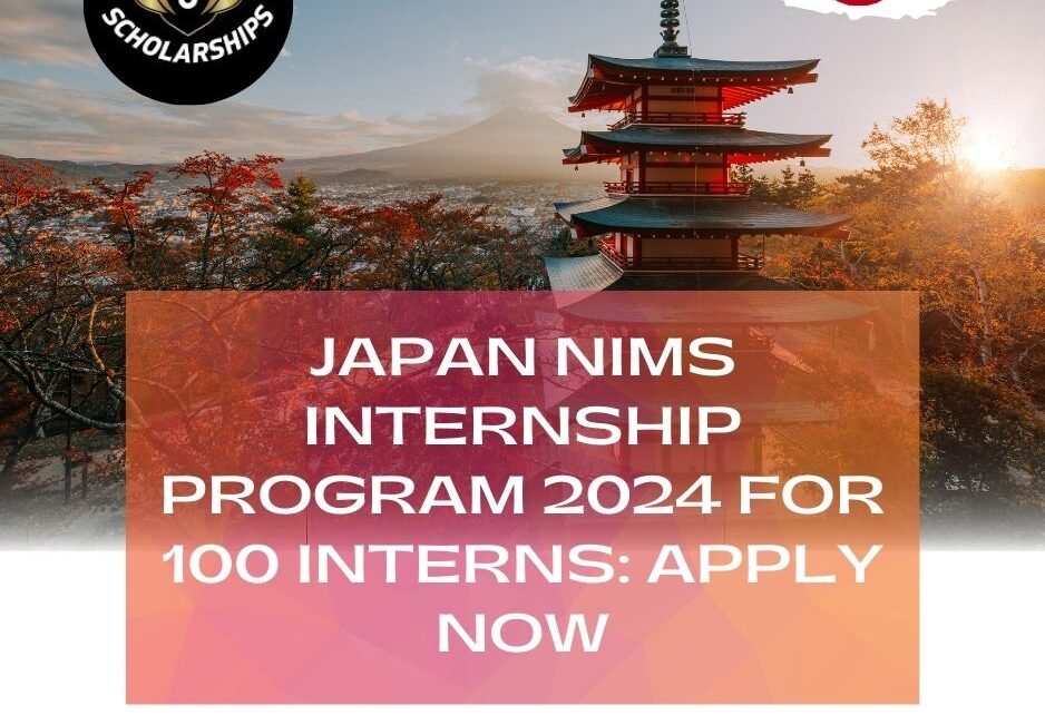Japan NIMS Internship Program 2024 For 100 Interns: Apply Now