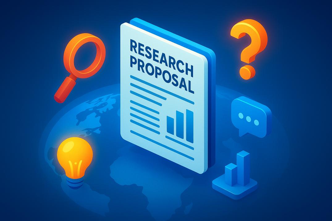 Research Steps and the research Proposal and the complete Guidelines to write it 