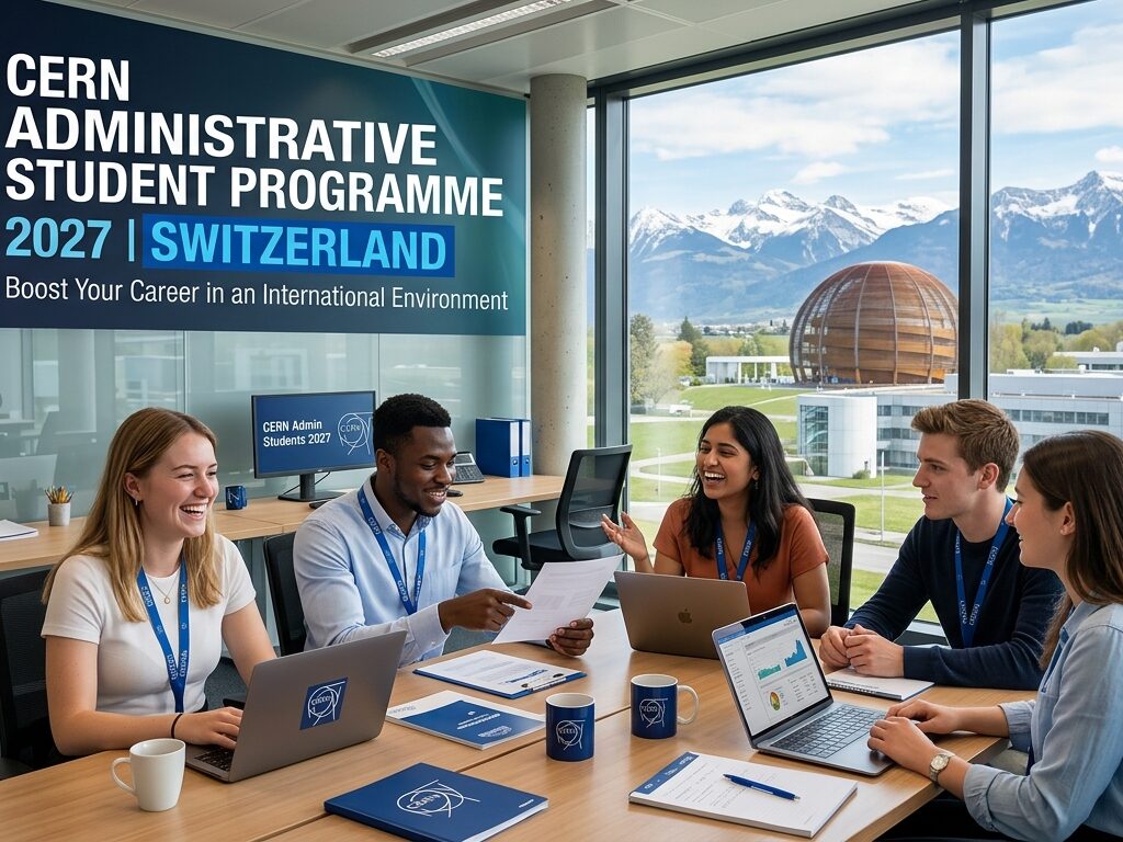 cern administrative student programme 2027 switzerland