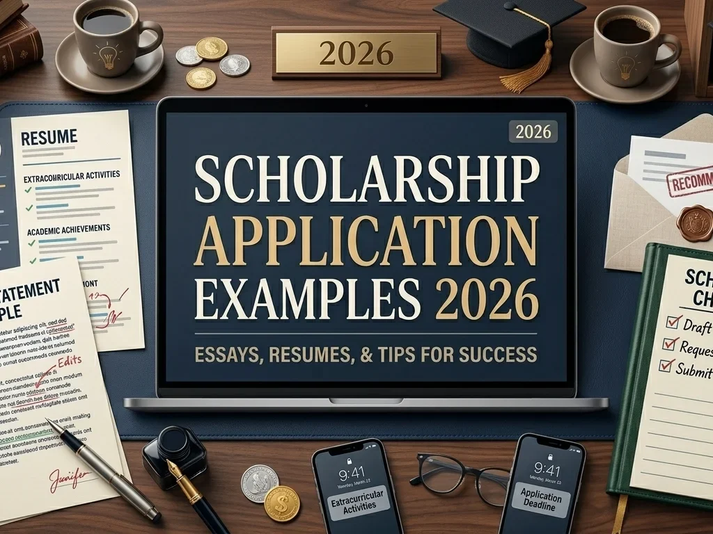 Scholarship Application Examples 2026